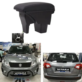 

For Suzuki Vitara Box for Central Armrest Box Content Store with with USB