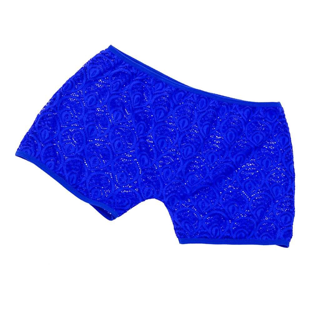 Creative Men's Peacock Lace  Hollow  Briefs Underwear Accessories Gifts
