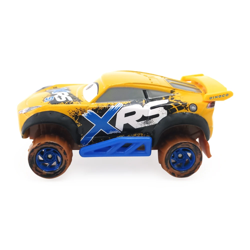 Disney "тачки 3 XRS знакомства Cruz Ramirez 1:55 Diecast металлические Игрушечная машина из сплава модель свободного покроя Подарок на Рождество;