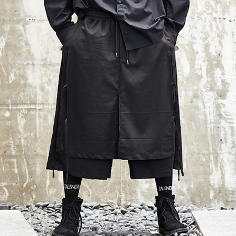 Homens стиль Japan кимоно saia calça masculina moda детские повседневные штаны шаровары calças de palco