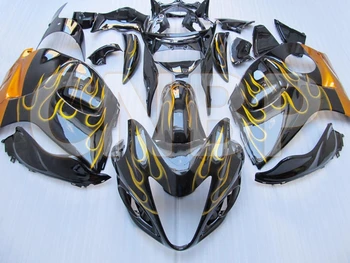 

Gsx 1300R 2008 - 2018 Full Body Kits HAYABUSA 2017 Black Yellow Flame Bodywork HAYABUSA 2011 Full Body Kits