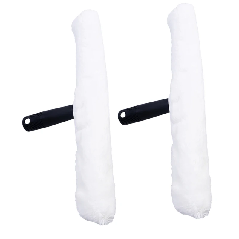Washing Squeegee Head Replacement Water Applicator window cleaner Window Washer Cleaning Squeegee Accessory with Detachable Sleeve 1pc