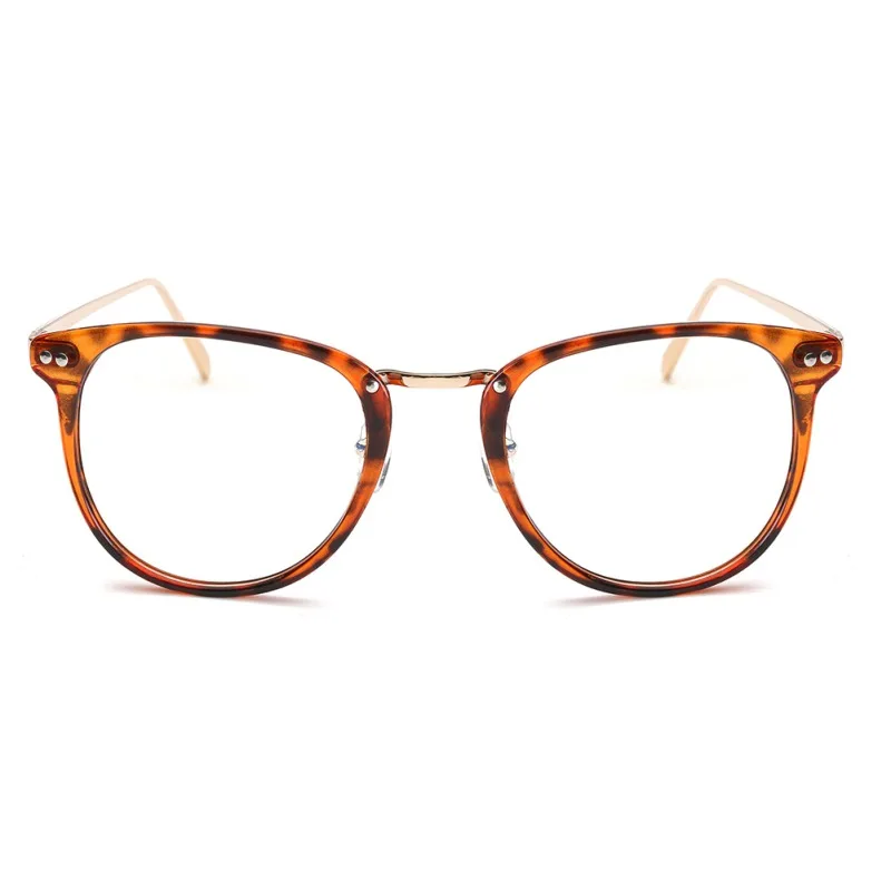 Винтажные круглые очки оправа медный дизайнер бренда женской одежды Gafas De Sol очки-нулевки Gafas очки