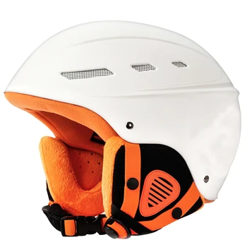 

Men Women Breathable Warm Snow Sport Adjustable Protection Winter Portable Safety Ski Helmet With Buckles Snowboard Gift Adult