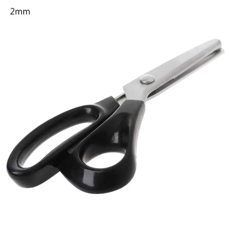 23,5 см Зиг заг швейная резка портновские ножницы Pinking Scissor Leather Craft M4YD