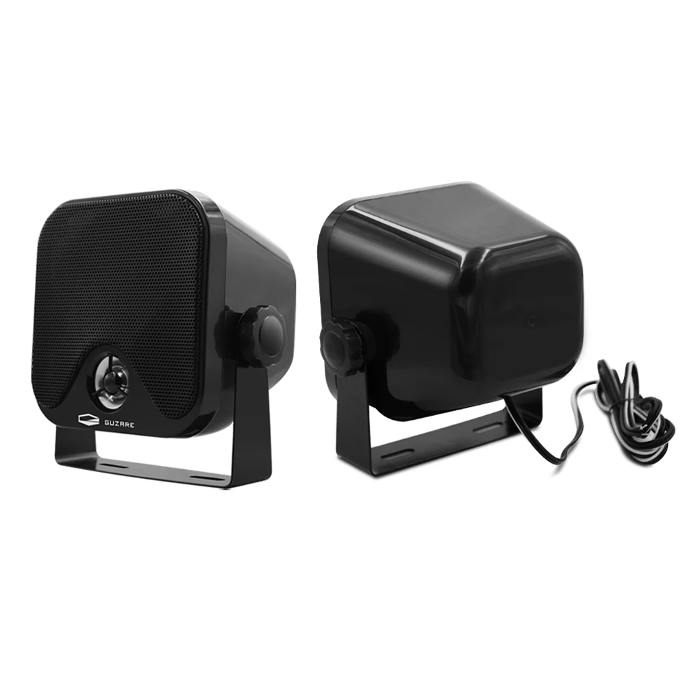 100W 4 Inch Waterproof Boat Marine Box Outdoor Speakers Surface Mounted For Jeep ATV UTV Golf Cart Power Sports Truck Tractor