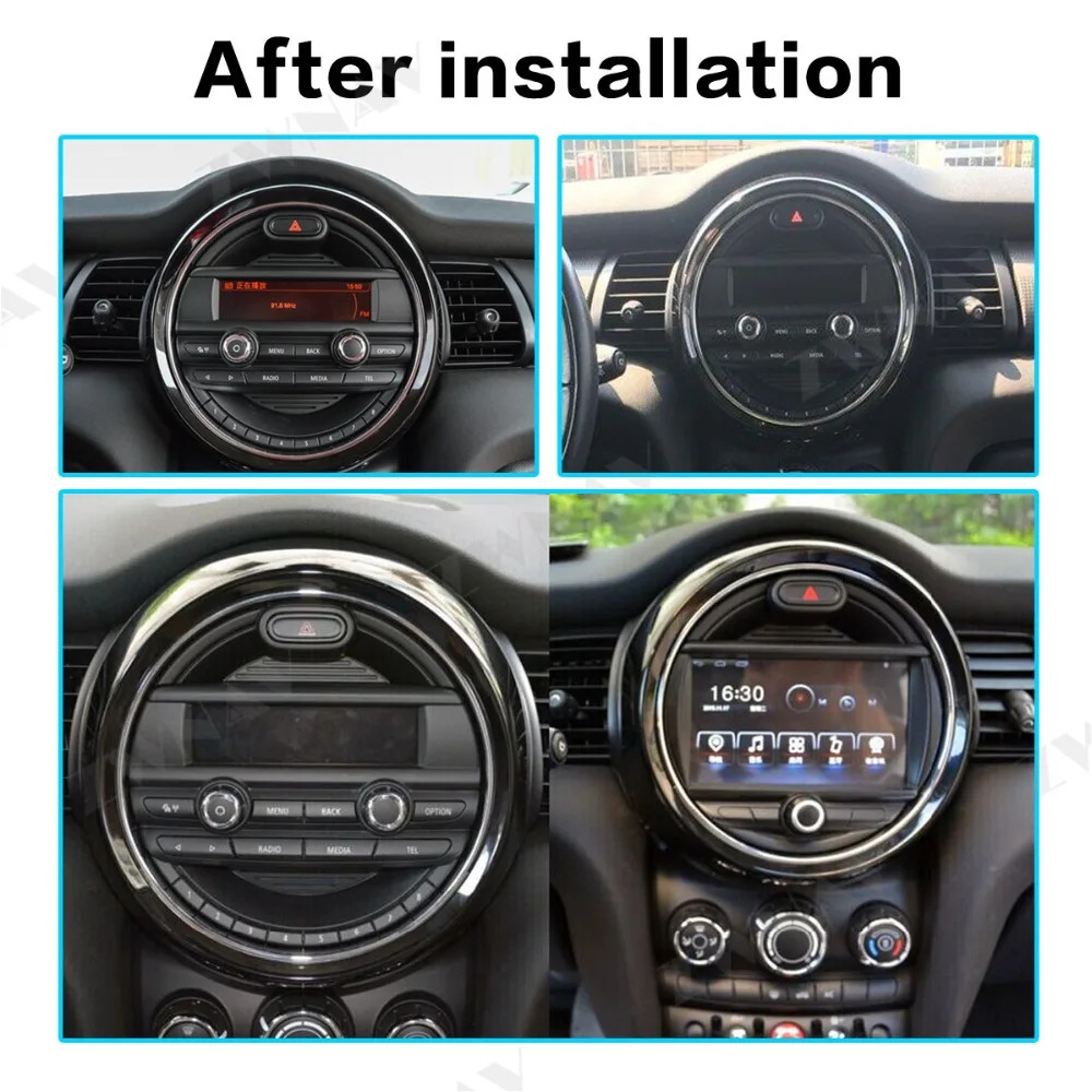 Cheap Android 9 4GB RAM Car GPS Navigation DVD player Headunit For MINI Cooper 2014+  multimedia player autostereo radio tape recorder 1