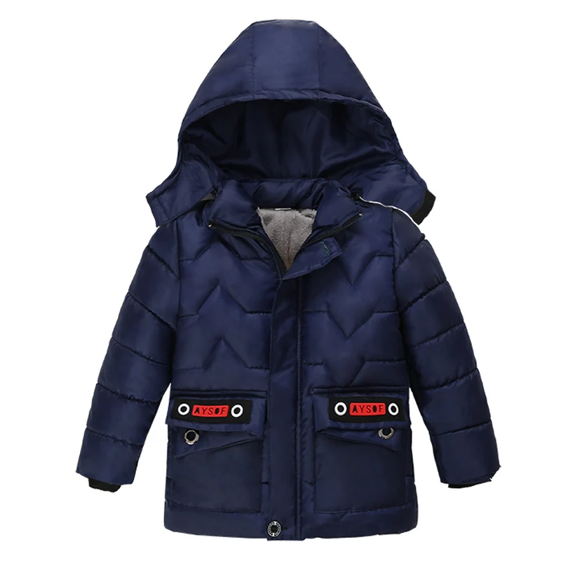 Детская куртка; коллекция года; сезон осень-зима; куртки для мальчиков; пальто; детская теплая хлопковая верхняя одежда с капюшоном; пальто для мальчиков; одежда; От 2 до 5 лет