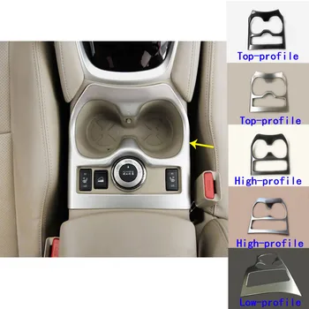 

Car Detector Trim Frame Styling Center Console Cup Holder Gear Armrest Box For Nissan X-Trail XTrail T32/Rogue 2014 2015 2016