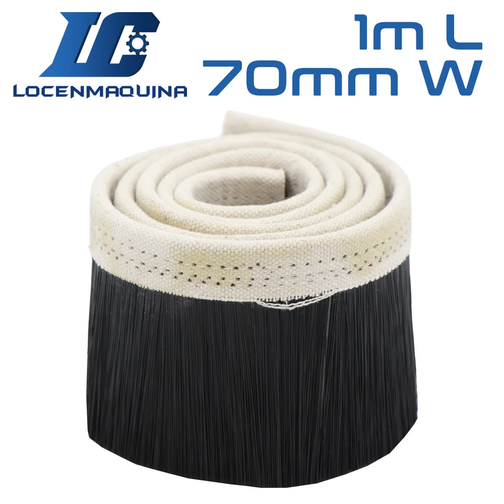 1M 70MM Thick High Strength Spindle Dust Cover Brush for CNC Milling Engraving Drilling Machine
