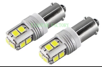 

2Pcs White BAY9S H21W led Canbus BA9s BAX9s T4 H6W led 12V 24V For car Reverse Lights or Parking Lights, License Plate Lights