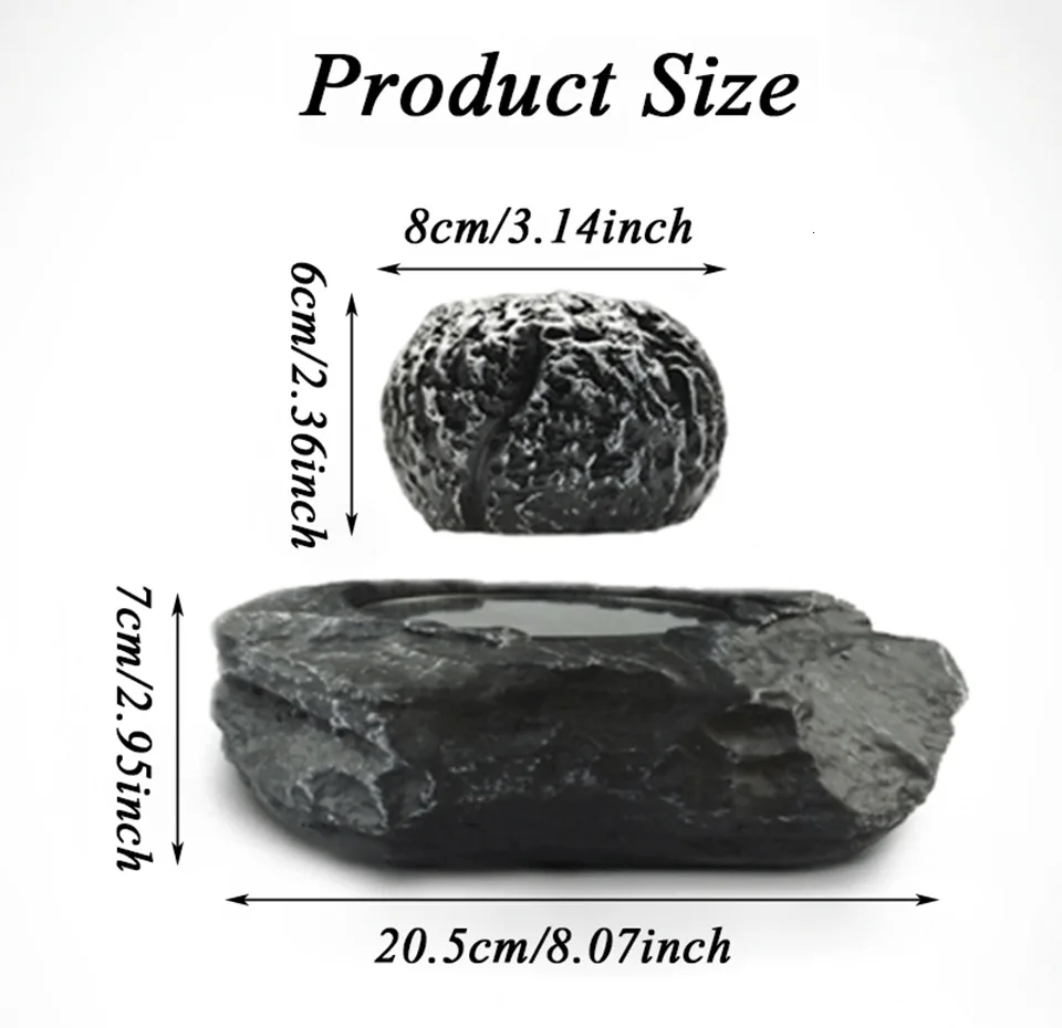 Магнитное левитационное Горшечное микро ландшафтное Горшечное украшение для гостиной, рождественские подарки, украшение для рабочего стола