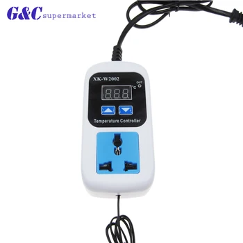 

AC 110-220V -50~110C Digital Thermostat Regulator Temperature Controller Microcomputer Socket Outlet + NTC10K diy electronics