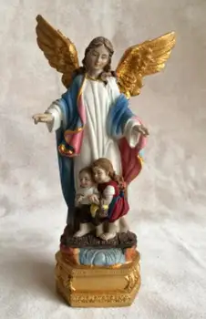 

Guardian angel Hou de Sha Family Cross Jesus Christ Catholic relics Relics character Sculpture statue home decoration