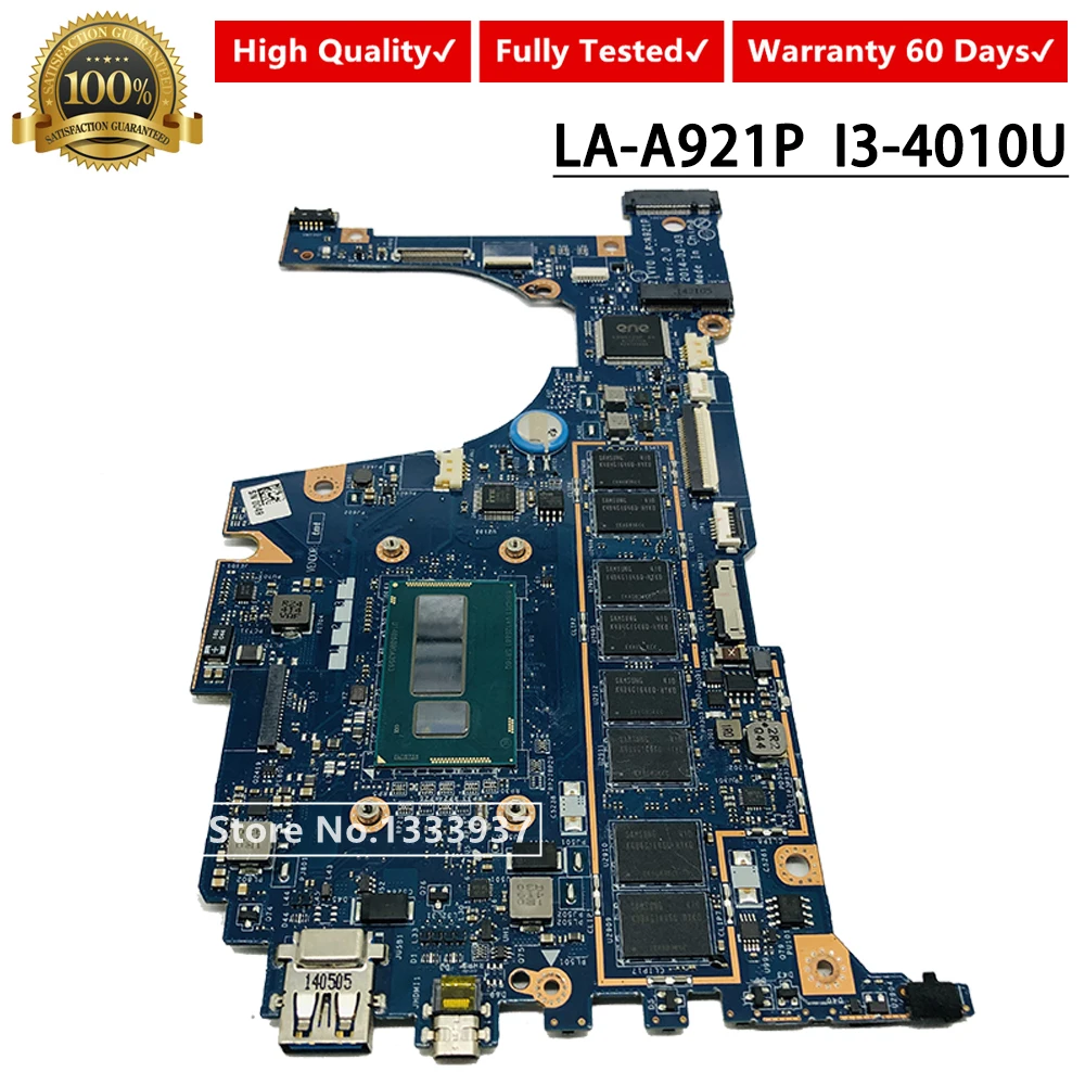 Для lenovo yoga2 yoga 2 13 YOGA2-13 Pro ноутбук материнская плата I3-4010U LA-A921P ZIVY0 | Компьютеры и