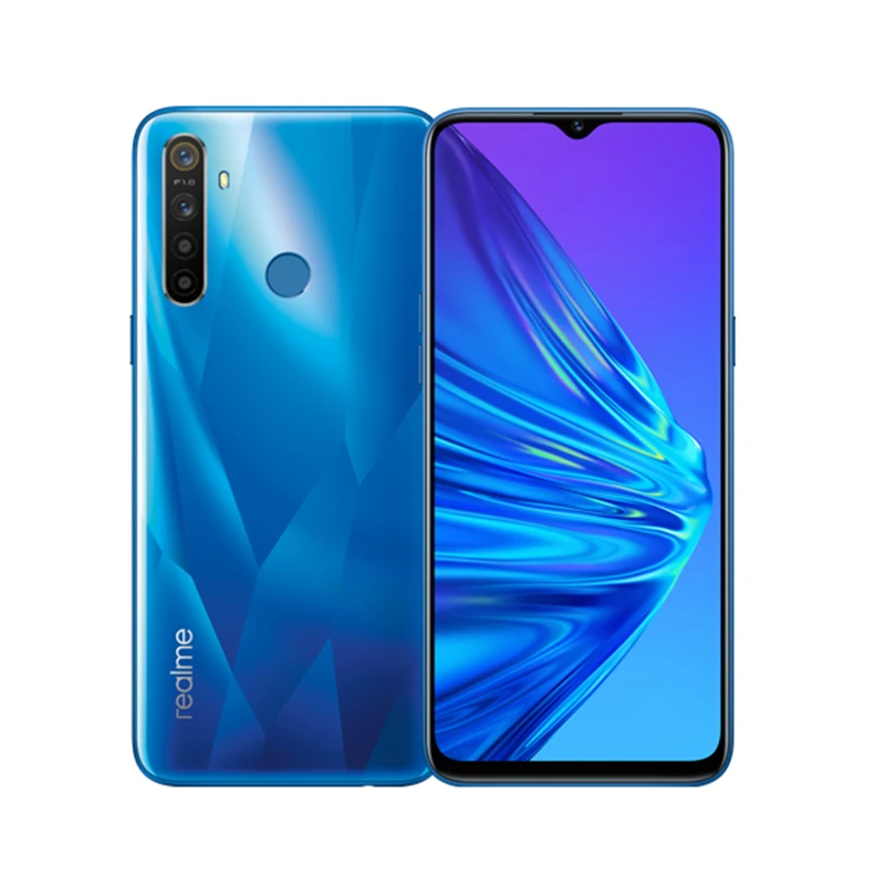 Смартфон realme 5 3ГБ+64ГБ получи купон 1000руб. и покупайте со скидкой по цене 9911,6 руб официальная российская гарантия - Цвет: Синий