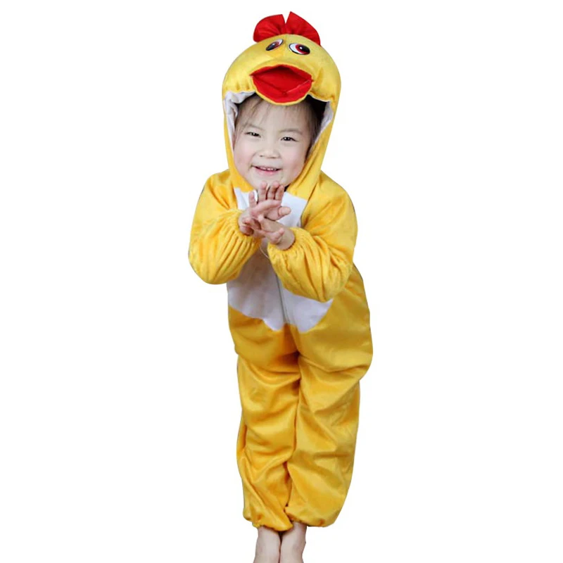 Kids Cartoon Animals Yellow Chick Costumes Boys Girl Halloween Cosplay Costume Anime Disfraces Dress Up Role Play Jumpsuit Kids Cartoon Animals Yellow Chick Costumes Boys Girl Halloween Cosplay Costume Anime Disfraces Dress Up Role Play Jumpsuit