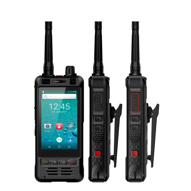 Wi Fi радио W5 Android 6 0 телефон PTT IP67 УВЧ рация 5 Мп камера REALPTT ZELLO Интернет POC