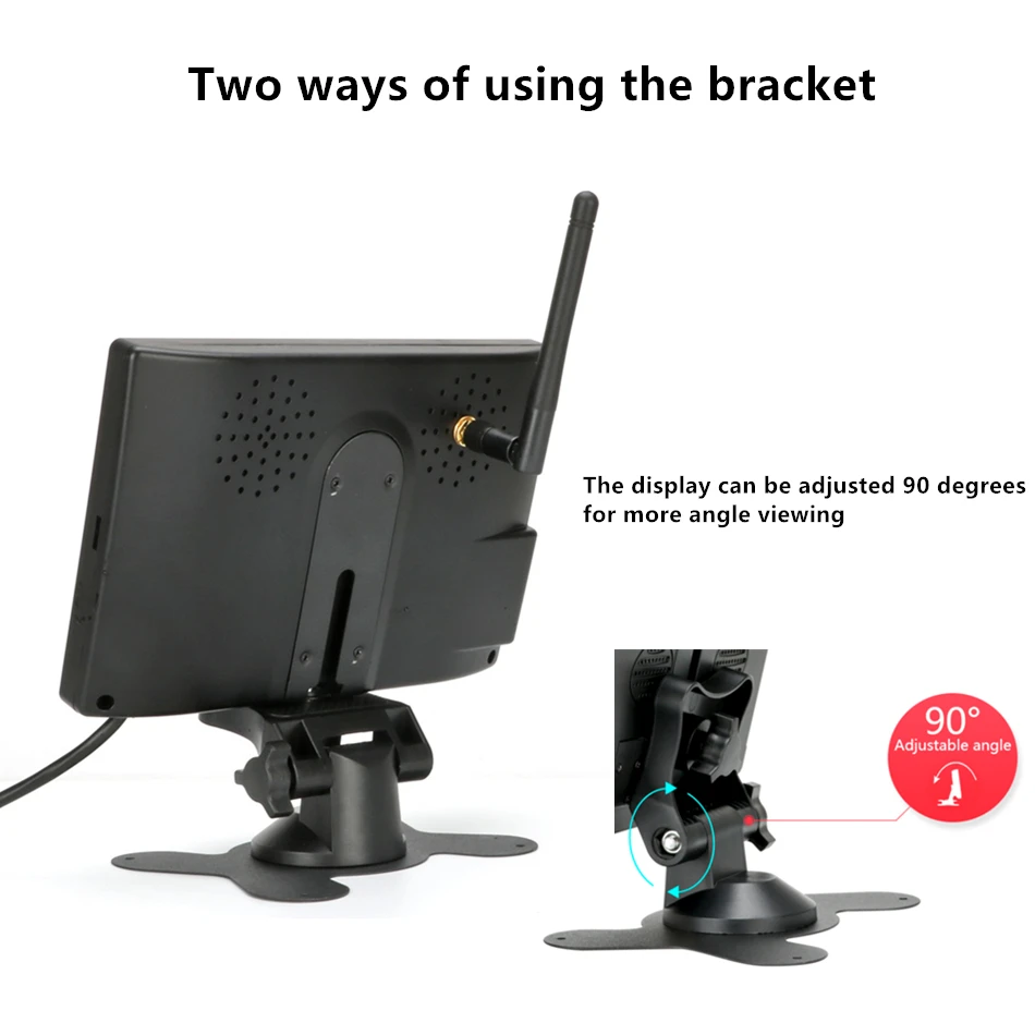 Jansite Беспроводная резервная камера беспроводная заднего вида автомобильный