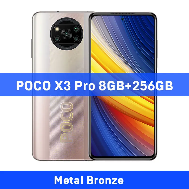 Poco x3 Pro,6GB,128GB/8GB,256Hz,NFC,snapdragon 860 CPU,120 mAh ...