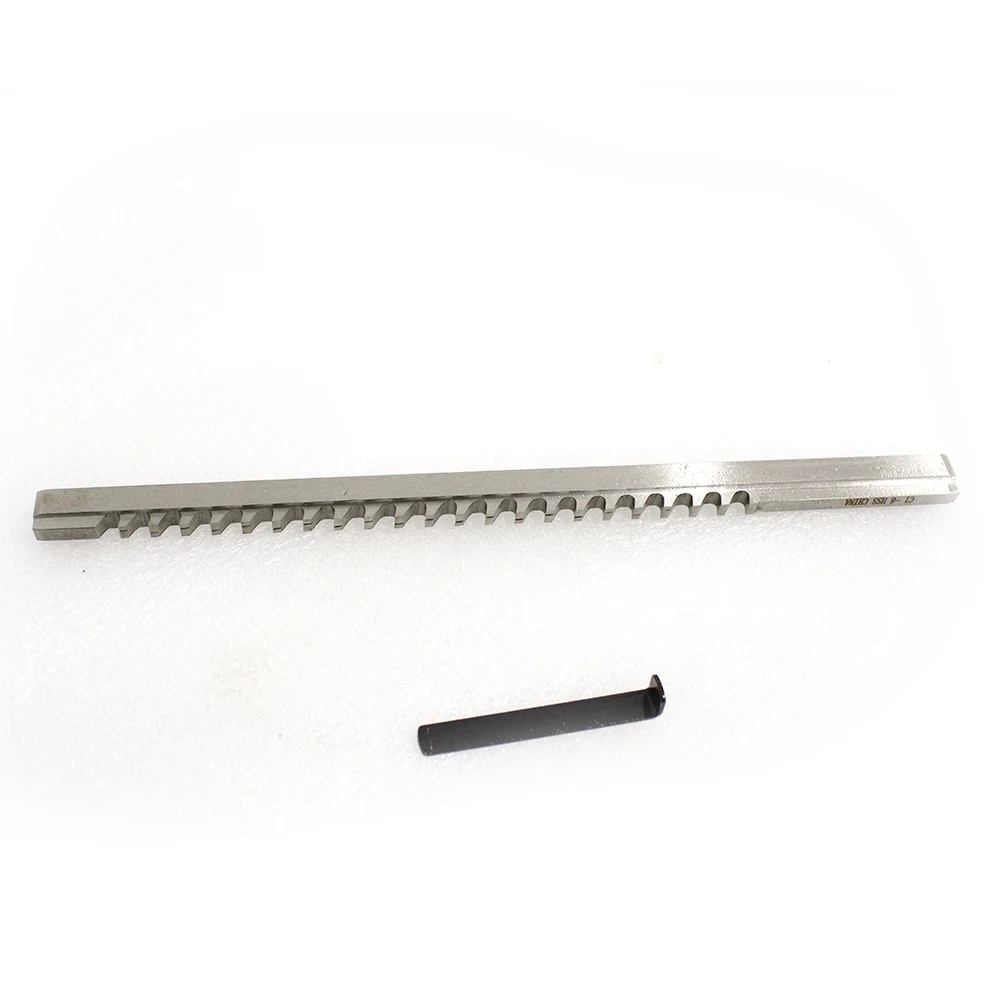 5mm Keyway Broach C1 Push-Type Metric Size with Shim HSS Broach Cutting Tool for CNC Machine
