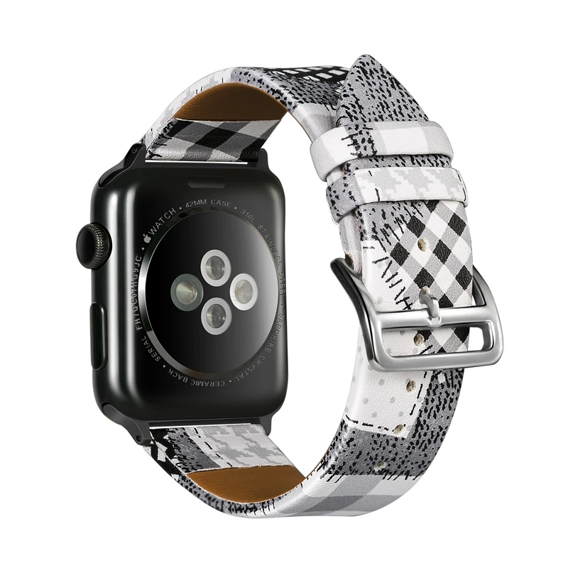 Кожа кожаный ремешок для apple watch, ремешок 42 мм, 38 мм, Версия 44 мм 40 мм наручных часов iwatch, ремешок series 5/4/3/2/1 браслет аксессуары для часов