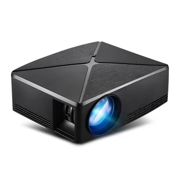 

Hot MINI Projector C80UP 1280x720P Android 6.0 WIFI Proyector Portable LED Beamer For 4K Video 3D Home Cinema Optional C80
