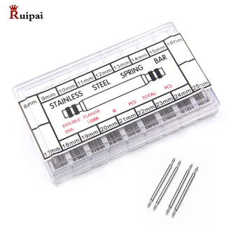 

RUIPAI 360pcs Dia 1.5mm Watch Repair 8-25mm Watch Band Spring Bars Strap Link Pins Watchmaker Service