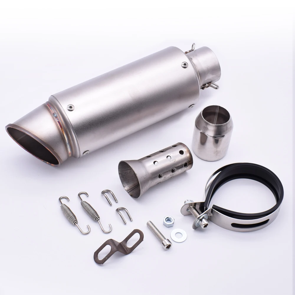 

Universal 51mm 61mm Motorcycle pipe exhaust with DB killer Exhaust Pipe Muffler For Ducati HYPERMOTARD 821 939 1100 796 SP SS750