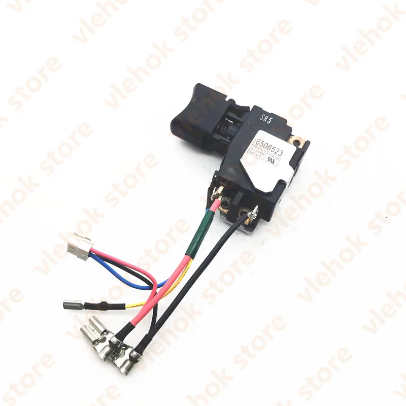 Переключатель для MAKITA BTW250RFE BTW251RFE DTW251RFE BTW250 DTW250 DTW251Z DTW251RMJ BTW251Z DTW251 BTW251 BTS130 650652-3 6506523