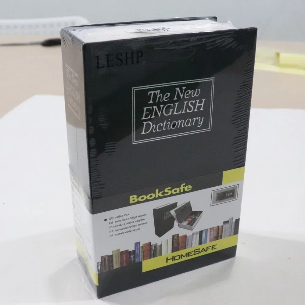Dictionary Safe Box Popular Secret Book Money Hidden Secret Security Safe Lock Cash Money Coin Storage Jewellery Password Locker Dictionary Safe Box Popular Secret Book Money Hidden Secret Security Safe Lock Cash Money Coin Storage Jewellery Password Locker