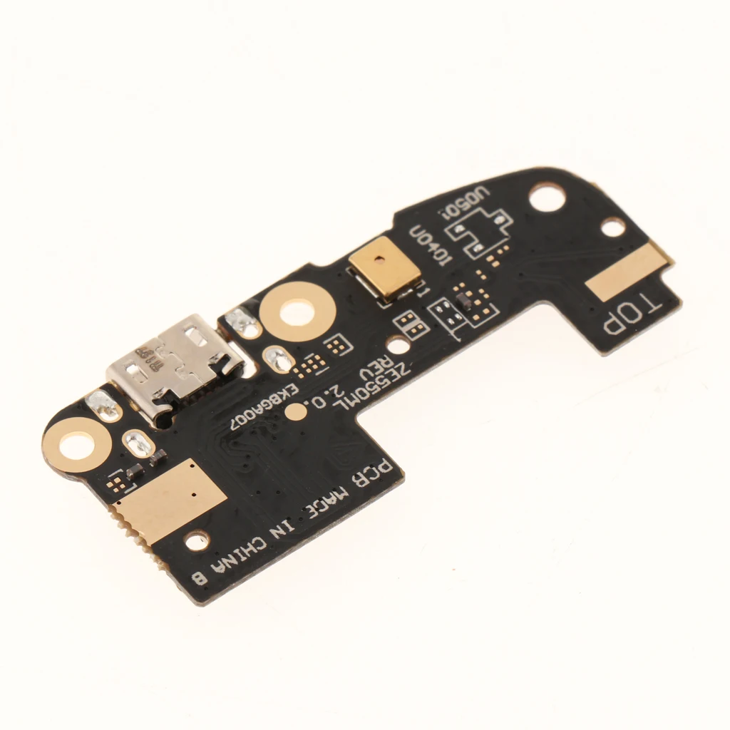 Charging Port Connector Board Repair Part, Charging Jack Replacement Flex Cable Assembly Fit for Asus Zenfone2 Smart Phone