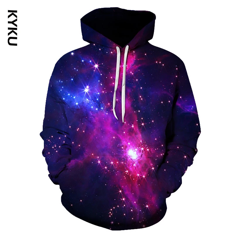 Purple space hoodie Clearance