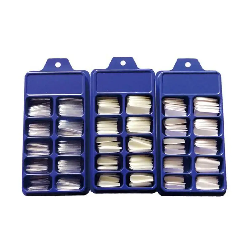 

100pcs Fake Nails Long Acrylic Artificial False Nail Art Tips