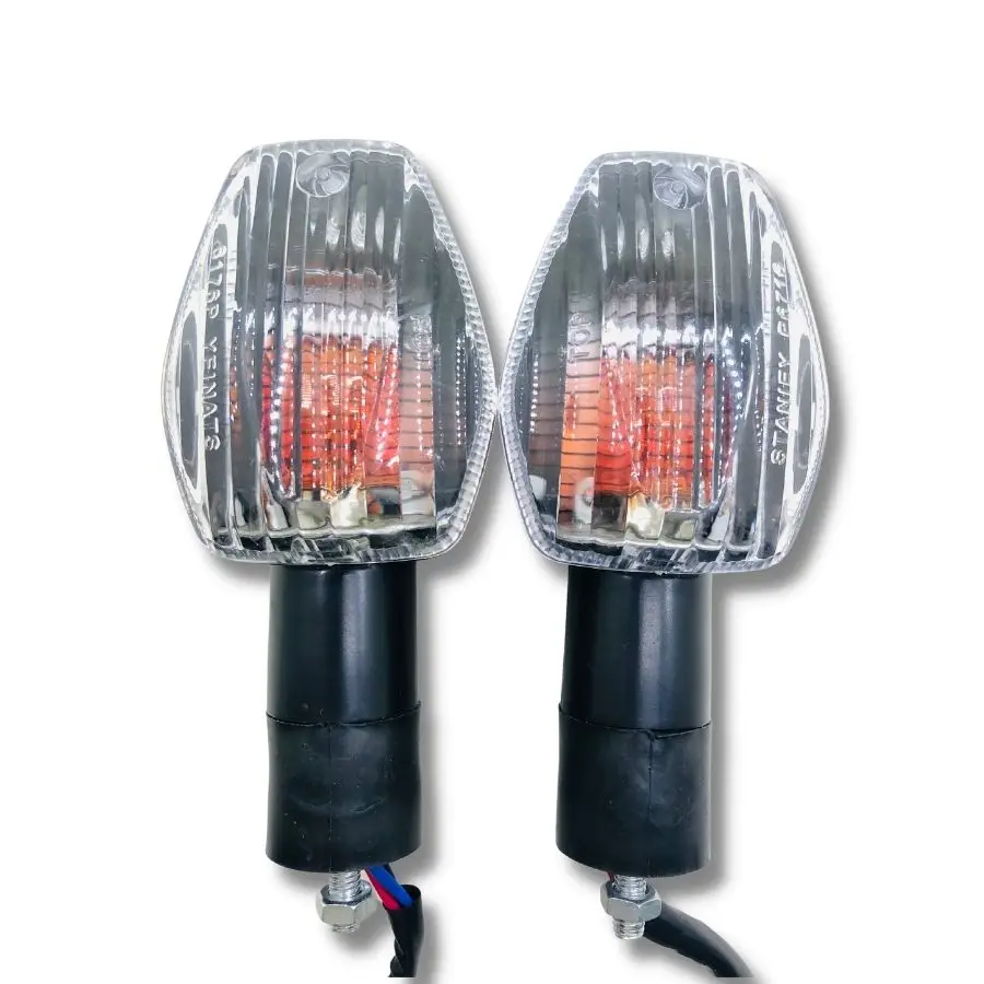 1 Pair Motorcycle Turn Signal light Motorbike Tail Indicators Front
