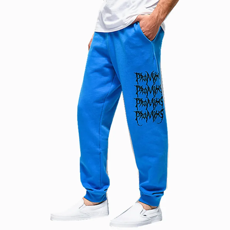 

Men's Blue Devil Print Track Pants Jogger SweatPants
