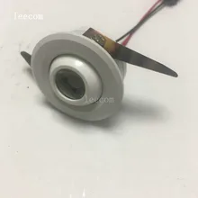 6 шт./лот Dc12v Светодиодный точечный мини-светильник для шкафа лампа 1 Вт Высокая мощность Led белый теплый белый Внутреннее освещение
