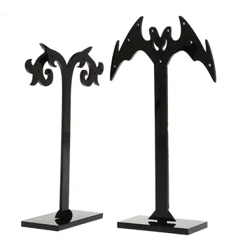 

3 Pcs/Set Earrings Shelf Fashion Stand Holder Jewelry Display Rack Acrylic Ear Stud Showcase Professional Organizer Lamp Tree