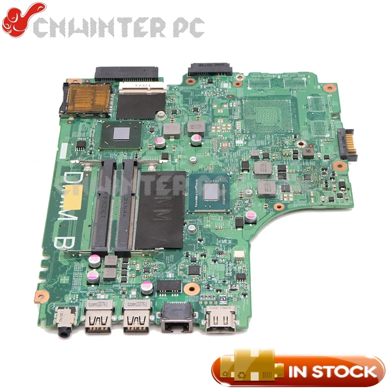 NOKOTION CN-0PTNPF 0PTNPF для Dell Inspiron 3421 5421 материнская плата для ноутбука 12204-1 DNE40-CR MB 1017U процессор на плате DDR3