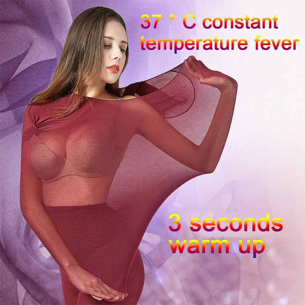 Сексуальное Женское зимнее бесшовное эластичное термобелье, одноцветные комплекты термобелья, мягкие кальсоны(верх и низ