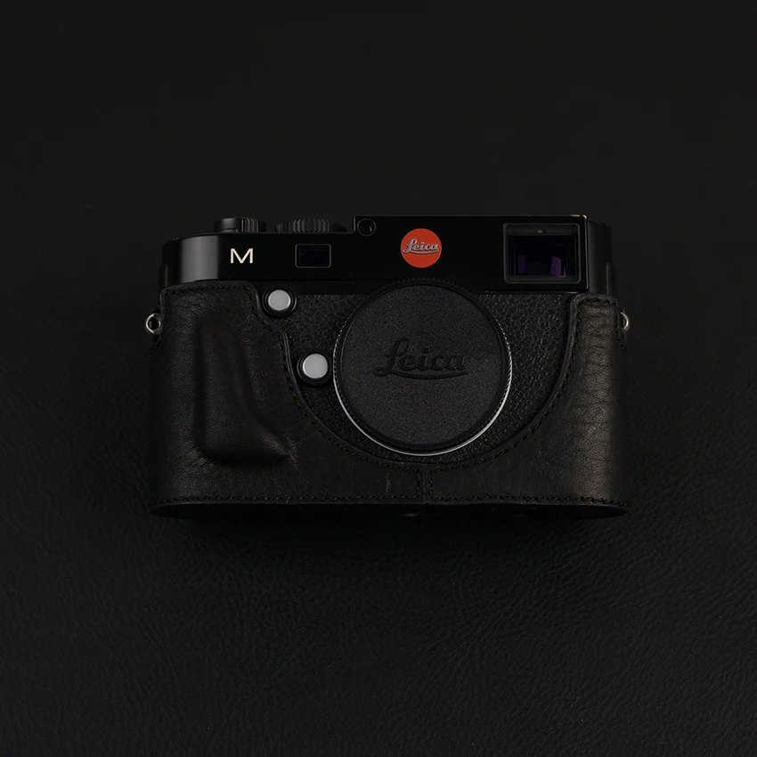 Чехол для камеры ручной работы из натуральной кожи Половина корпуса Leica M240 M240P MD
