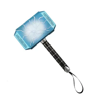 

Avengers Endgame Captain America Shield Halloween Cosplay Prop Thor Hammer With Light Sound Model Toy Best Gift For Kids Boys