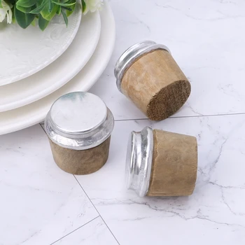 

40mm Bottom Diameter Wood Thermos Bottle Cork Plug Lid Cap Stopper Kettle Parts for home vacum flask Replace Kettle Accessories
