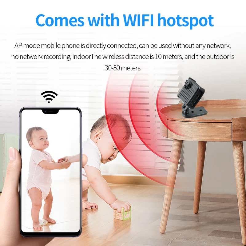 Экшн камера W18 Ultra HD 1080P/720P Wi Fi с датчиком присутствия|Компактные видеокамеры| |