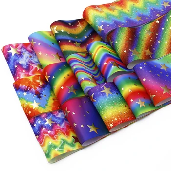 

David accessories 3" 75mm 50yards/roll Rainbow Gold Foil Grosgrain Ribbon Bows Home Crafts DIY Gift Packing Material ,50Yc8386