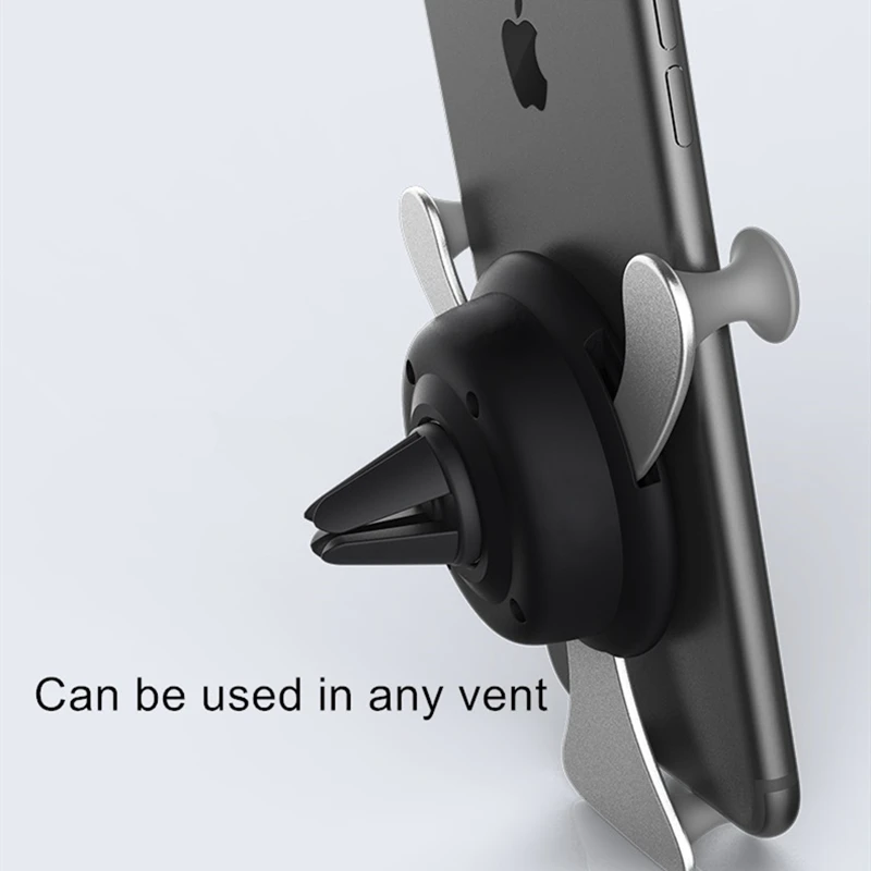 Holder For Phone In Car Mobile Gravity Air Vent Monut Smile Face Stand For iPhone 11 8 7 Plus Auto Support Stand Car Accessories