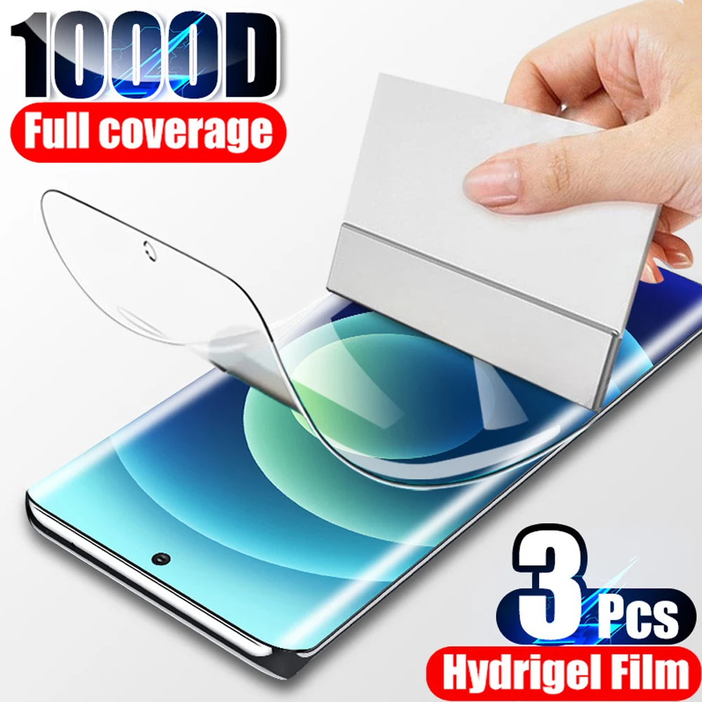 

3Pcs Hydrogel Film Screen Protector For Samsung Galaxy S21 S20 S10 S8 S9 Plus A51 A71 A50 A70 Note 20 10 Ultra A20E A20 A7 Film