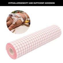 Fita adesiva de tecido não tecido, fita respirável de gesso (25x500cm), acessórios médicos esportivos para tatuagem