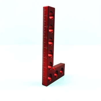

1*Square Ruler 90 Degree Positioning Squares L-shape Woodworking Tools For Boxes Picture Frames