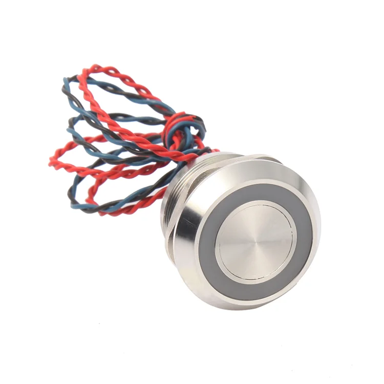 toque, interruptor piezo, 2A, 22mm, IP68